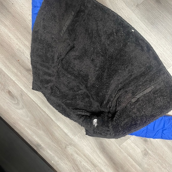 The North Face Printed Reversible Mount Chimbo Puffer Fur Jacket Boys L 12/14 - Picture 9 of 9